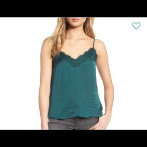 BP lace trim satin cami